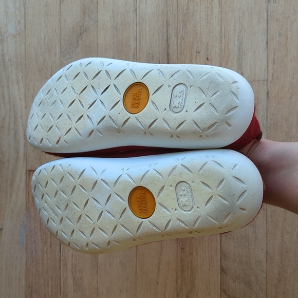 Samuel Hubbard Red Wool 🦙 Clog / Shoes Women's Size 9 Made In Portugal - Picture 5 of 9
